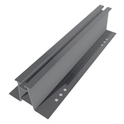 Aluminiumprofil - 4900-PEGA-MBA-2772/350 - PESPA ALUMIN - für Sandwichplatten / für Schrägdach / für Photovoltaikmodul