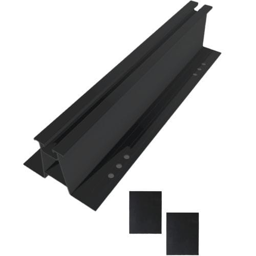Aluminiumprofil - 4900-PEGA-MZI-2772/350/A - PESPA ALUMIN - für Sandwichplatten / für Schrägdach / für Photovoltaikmodul