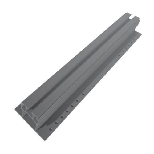 Aluminiumprofil - 4900-PEGA-MBA-4291/375 - PESPA ALUMIN - Rechteck / für Sandwichplatten / für Schrägdach
