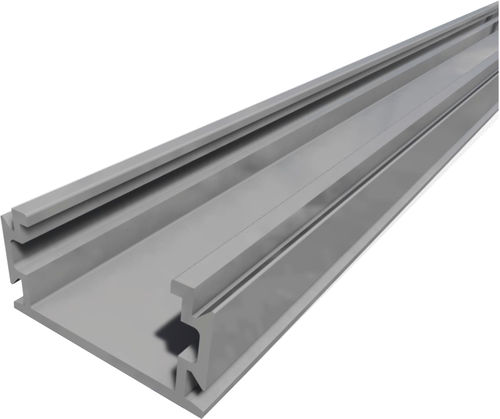 Aluminiumprofil - 4900-PEGA-MBA-4284 - PESPA ALUMIN - U-förmig / für Sandwichplatten / für Schrägdach