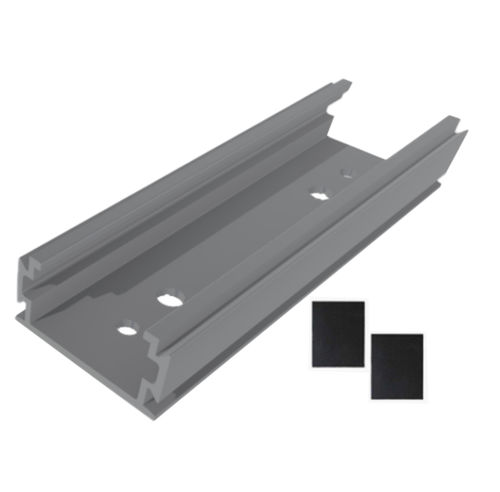 Aluminiumprofil - 4900-PEGA-MBA-4284/125 - PESPA ALUMIN - Gummi / U-förmig / für Sandwichplatten