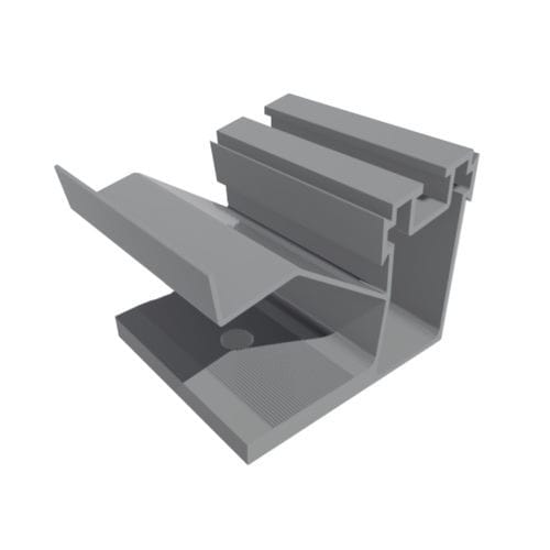 Aluminiumprofil - 4900-PEGA-MBA-4326/73-10  - PESPA ALUMIN - für Dachterrasse