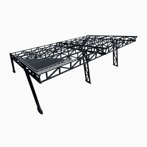 Carport für Gewerbegebrauch - PESPA ALUMIN - Aluminium