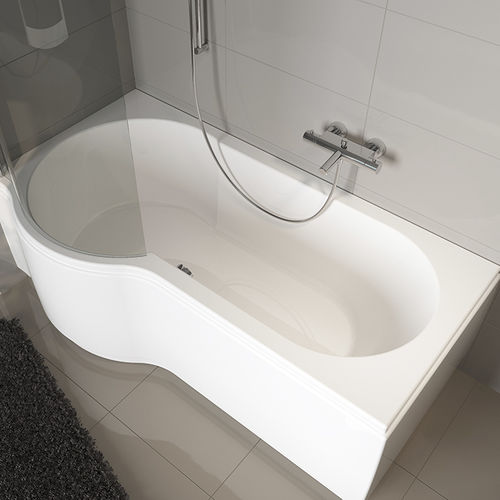 Acryl-Badewanne - DORADO - RIHO - Massage / weiß