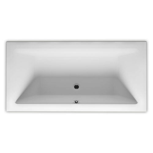 Acryl-Badewanne - LUGO VELVET WHITE - RIHO - weiß