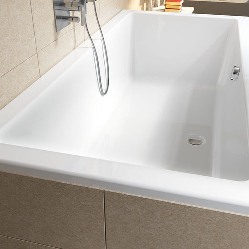 Acryl-Badewanne - LUSSO - RIHO - Massage / weiß