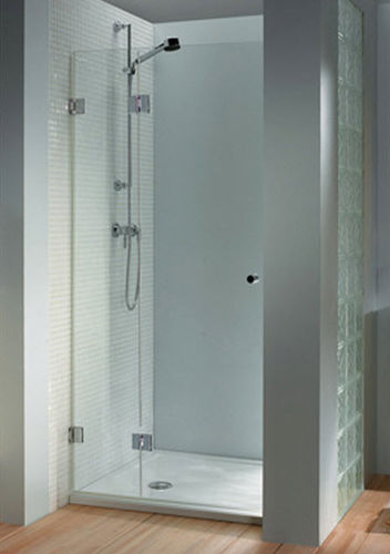 Einflügelige Duschwand - SCANDIC M104 - RIHO - für Nischen / Hartglas