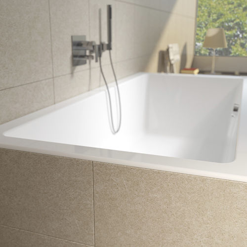 Acryl-Badewanne - LUGO - RIHO - Massage / weiß