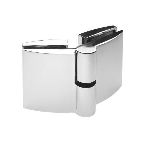 Scharnier für Glastüren - OSH-LO-22-CP - OZONE OVERSEAS LTD. - für