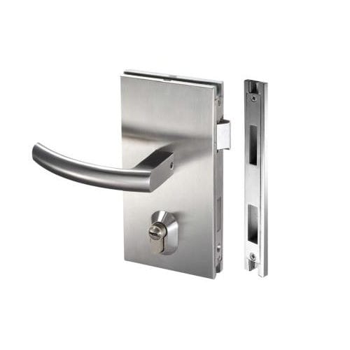 Griff für Glastür - OSSPL-ML-111 - OZONE OVERSEAS LTD. - Edelstahl / modern / mit integriertem Schloss