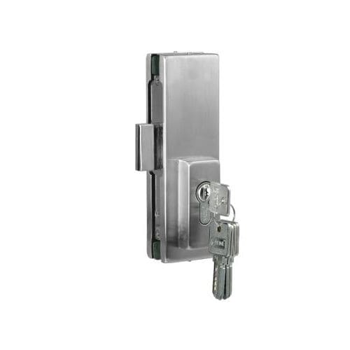 Mechanisches Schloss - OPL-2A - OZONE OVERSEAS LTD. - für Glastür / mit 1 Schließpunkt