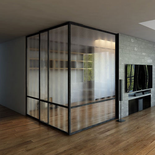 VSG-Glasplatte - CHILLGLASS™ - Aag-glass - Ornament / transparent / Eis-Effekt