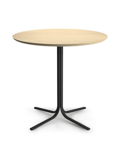 Moderner Bistrotisch - ATAL - Alki - Holz / Gestell aus Metall / rund