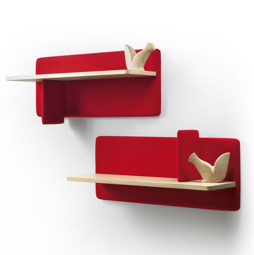 Wandmontiertes Regal - LANDA - Alki - modern / Holz / für Gewerbegebrauch