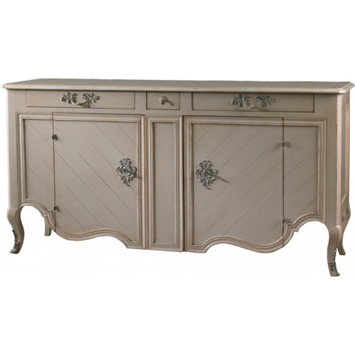 Sideboard / Louis XV - CHEVERNY : 37002 - LABARERE - lackiertes Holz / weiß