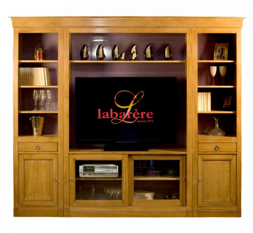 Klassische Wohnwand - HERITAGE - COMPOSABLES : 22741  - LABARERE - Holz