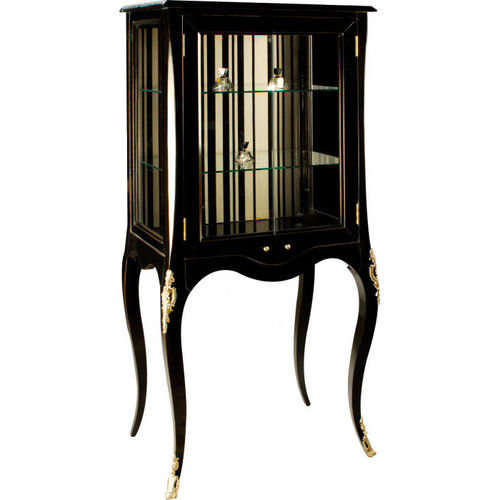 Stil-Vitrine - PARISIENNES : 53030 - LABARERE - mit hohen Beinen / Glas