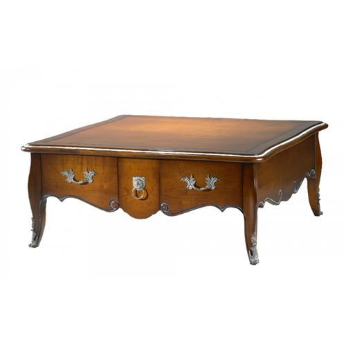 Couchtisch / Ludwig XIV. - MAINTENON : 24100  - LABARERE - Holz / quadratisch / mit Schublade