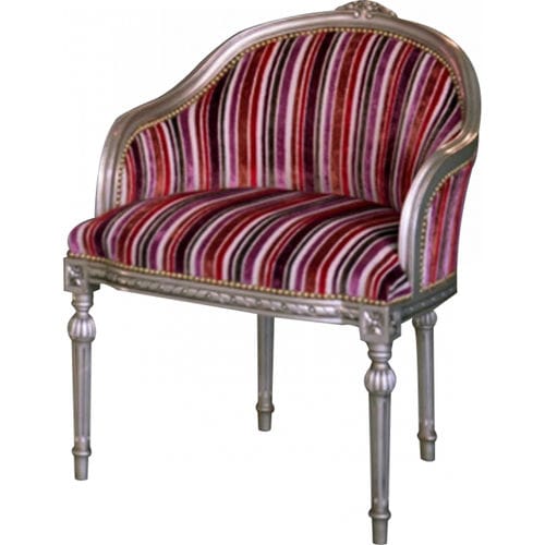 Sessel / Louis XVI - MARIE ANTOINETTE : 60001 - LABARERE - Stoff / Holz