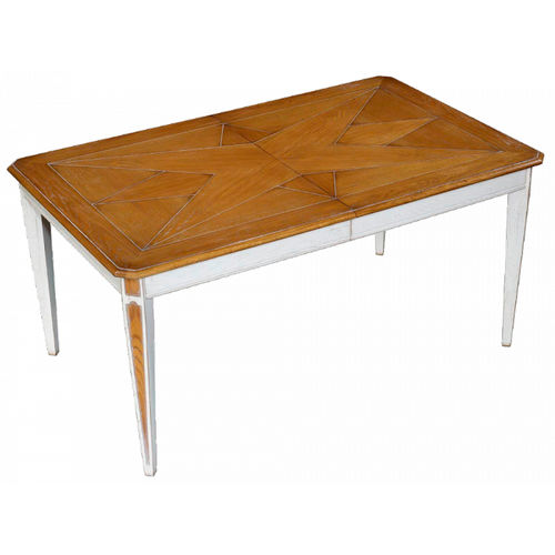 Klassischer Tisch - FEBUS : 34110 - LABARERE - Eiche / lackiertes Holz / rechteckig