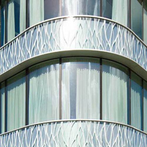 Isolierende Glasscheibe - ISOLIDE® BRILLIANT - SCHEUTEN SOLAR - Sonnenschutz / Feuerschutz / ESG Glas
