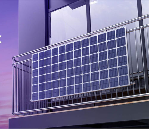 Monokristallines Photovoltaik-Modul - Plug and Play - SUNERG SOLAR - farbig / für Dach / für Balkon