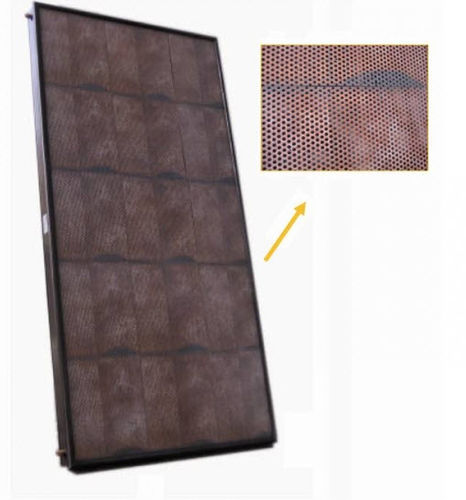 Planer thermischer Sonnenkollektor - QUASAR - SUNERG SOLAR - zur architektonischen Integration / mit Rahmen