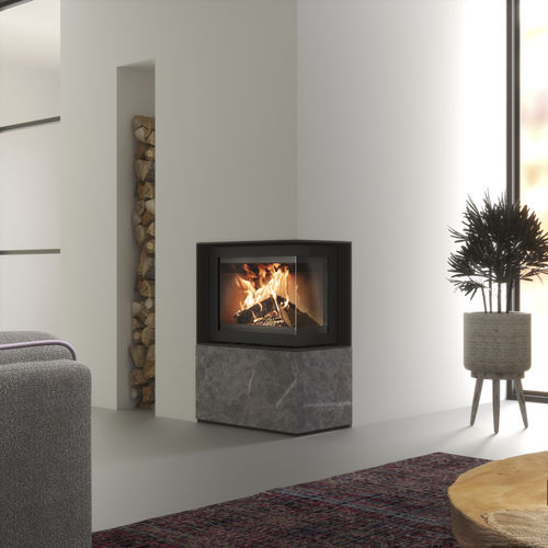 Holzkamin - Instyle Corner 660 Low/High - DRU - Einbau / Ecken / doppelseitig