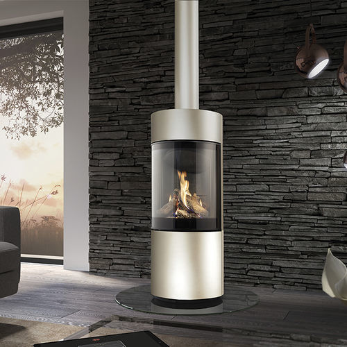 Gaskaminofen - DRU - Passo Pearl Eco Wave - DRU - 0 - 5 kW / 5 kW...10 kW / bodenstehend