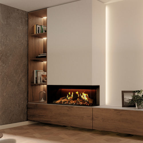 Elektrokamin - DRU - Virtuo 100-2 Evolve - DRU - Einbau / Ecken / zweiseitig