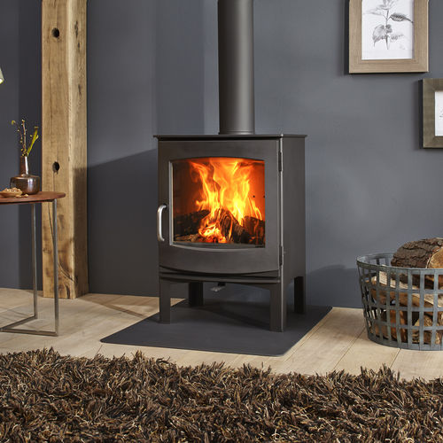Holz-Kaminofen - Dik Geurts - Ivar 5, High - DRU - 4 kW / 7 kW / auf Füßen