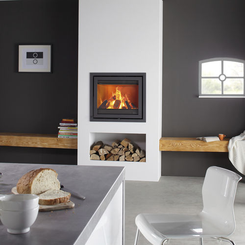 Holz-Kamineinsatz - Dik Geurts - Instyle 700 - DRU - Stahl / modern