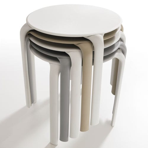 Moderner Tisch - DROP - Connection - Polypropylen / rund / quadratisch