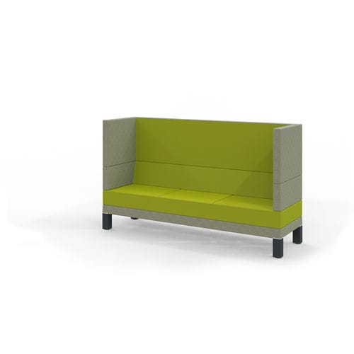 Modernes Sofa - IPOINT LOUNGE - Leuwico - Stoff / USB / mehrfarbig