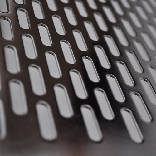 Perforiertes Blech - ELONGATED/SLOTTED HOLE - Actis Furio - galvanisierter Stahl / Kupfer / Edelstahl