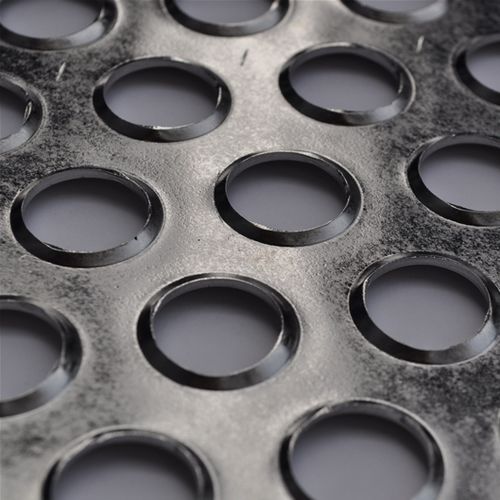 Lochblech - Actis Furio - Aluminium / Edelstahl / grau