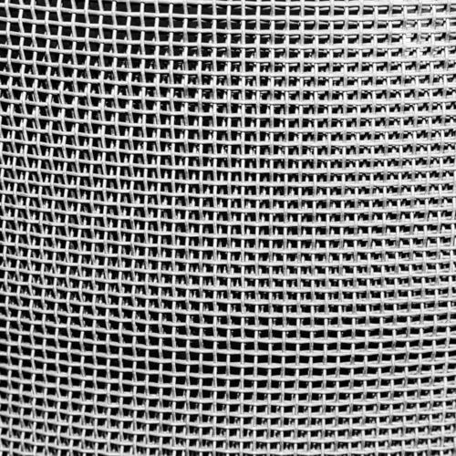 Quadratmasche gewobenes Metall - CROSS WEAVE - Actis Furio - Nullmaschen / grau / Dekor