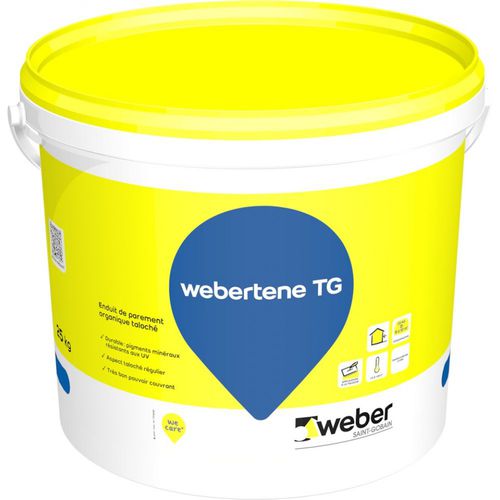 Verblend-Putz - WEBERTENE TG - Weber Industries - für Fassaden / Mauer / für Beton