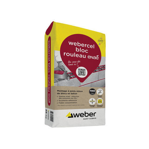 Mauerklebemörtel - WEBERCEL BLOC ROULEAU ENAÉ - Weber Industries - Montage / selbstklebend / für Verfugung