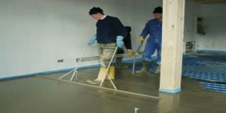 Glättputz - WEBER.FLOOR 4470 - Weber Industries - Boden / auf Zementbasis