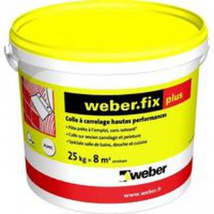 Klebepaste für Fliesen - WEBER.FIX PLUS  - Weber Industries
