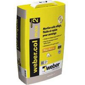 Klebepaste für Fliesen - WEBER.COL MAX ² - Weber Industries