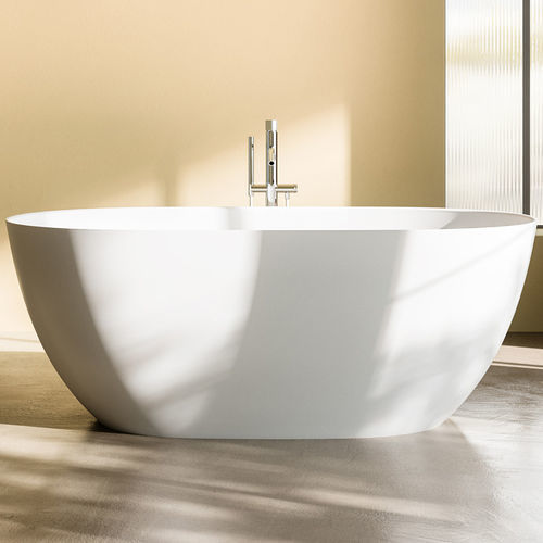 Ovale Badewanne - BOTERO - karol - freistehend / für Wohnungen / Verbundwerkstoff