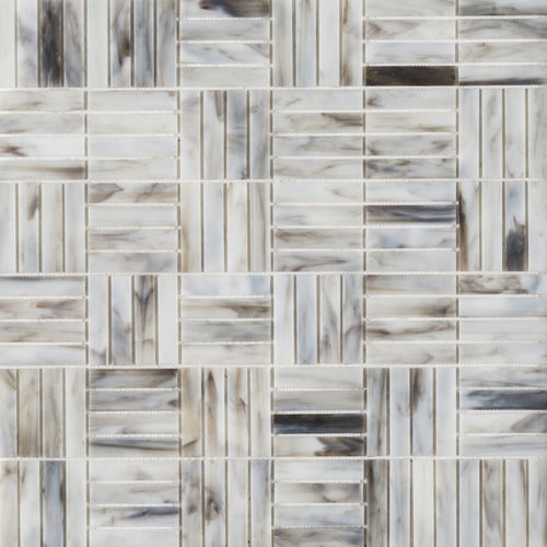 Mosaikfliese für den Innenraum - DE.0V58 - Mosaico + - Wand / Glas / geometrisches Muster