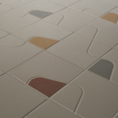 Mosaikfliese für den Innenraum - CHALK CAMEO - Mosaico + - Boden / Feinsteinzeug / quadratisch