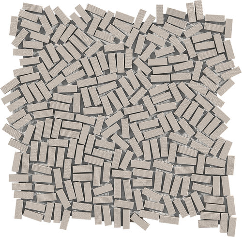 Feinsteinzeug-Mosaikfliese - PLASTER - Mosaico + - für den Innenraum / Boden / rechteckig