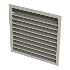 Edelstahl-Lüftungsgitter - SERIES WLSS - Monodraught - quadratisch