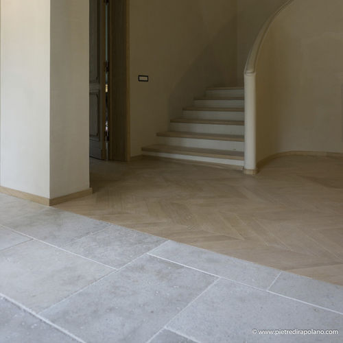 Natursteinfliesen - CONCRETE  - PIETRE DI RAPOLANO PDR SRL - Marmor / gebürstet / für den Innenraum