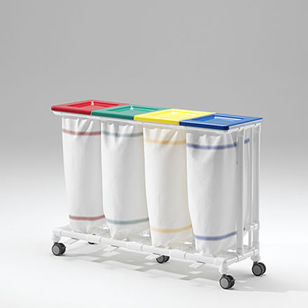 Wäschewagen - SLH 024 FP - RCN Medizin- und Rehatechnik - für Gesundheitseinrichtungen / Kunststoff
