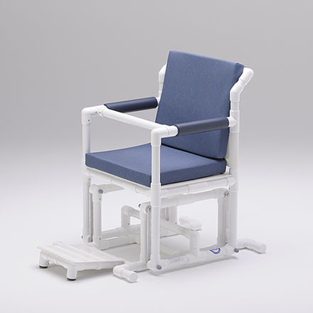 Medizinischer Sessel / Stoff - GSS 800 S - RCN Medizin- und Rehatechnik - Kunststoff / neigbar / mit Fußstütze